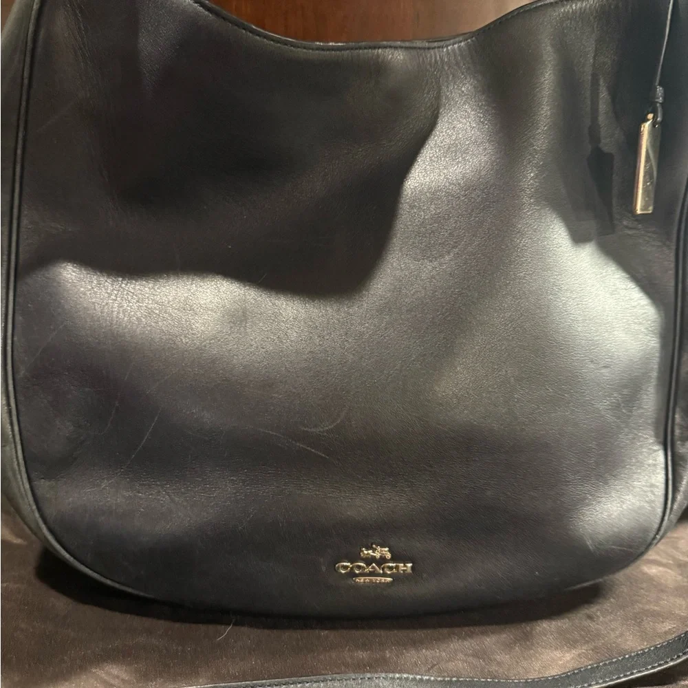 *PRE-OWNED* Coach 36026 Nomad Hobo In Glovetan Leather - Picture 2 of 13